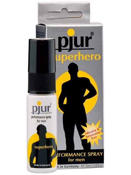 Pjur Superhero: Fördröjningsspray, 20 ml
