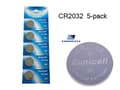 Miniatyrbild 1 av 2: CR2032 5-pack Lithium batterier CR 2032 3V batteri