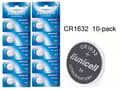 Miniatyrbild 1 av 2: CR1632 10-pack Lithium batterier CR 1632 3V batteri ..