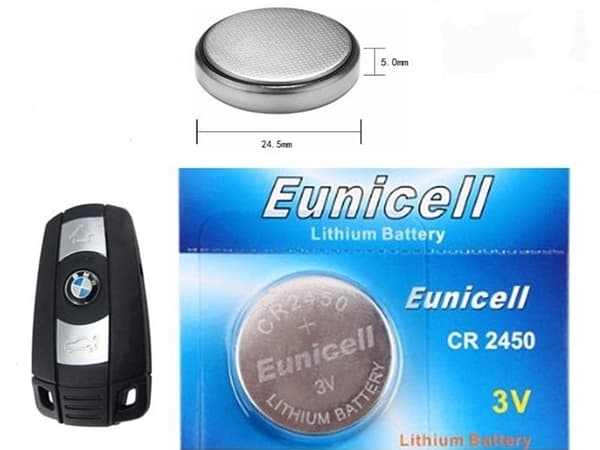 CR2450 20-pack Lithium batteri CR 2450 3V Eunicell batterier
