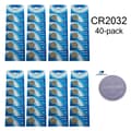 Miniatyrbild 1 av 2: CR2032 40-pack Lithium batterier CR 2032 3V batteri .
