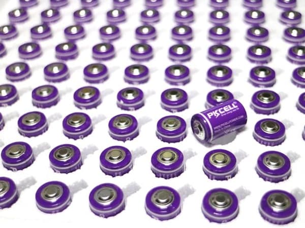 ER14250 4-pack Lithium 3,6V batteri ER-14250 1/2AA AA02 .-
