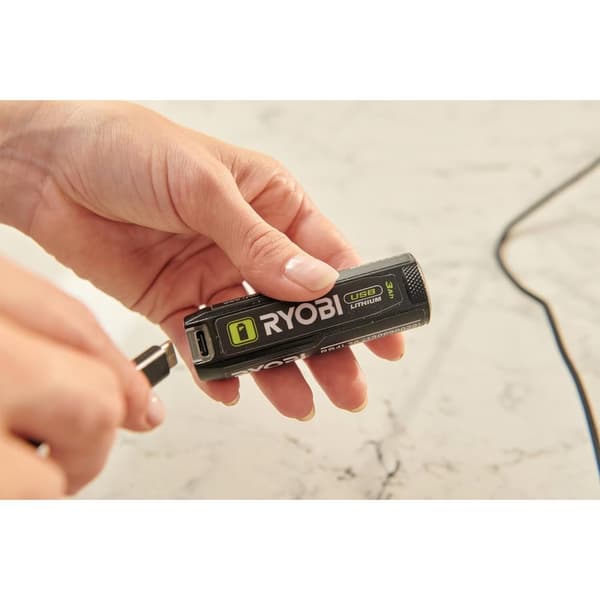 Ryobi USB Lithium Batteri 4V 3.0AH med USB-C Kabel