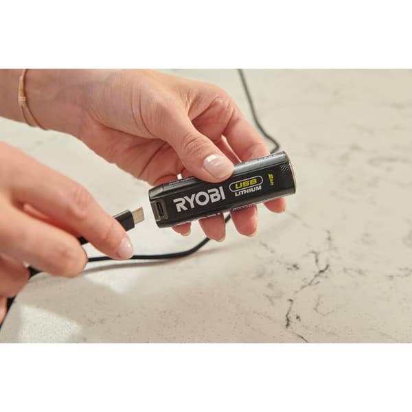 Ryobi USB Lithium Batteri 4V 2.0AH med USB-C Kabel