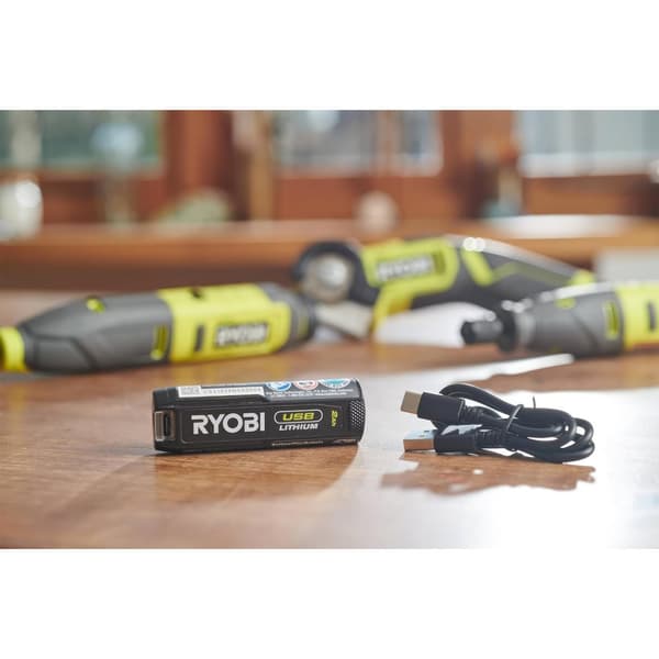 Ryobi USB Lithium Batteri 4V 2.0AH med USB-C Kabel