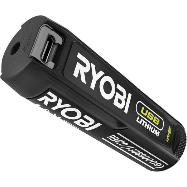 Ryobi USB Lithium Batteri 4V 2.0AH med USB-C Kabel