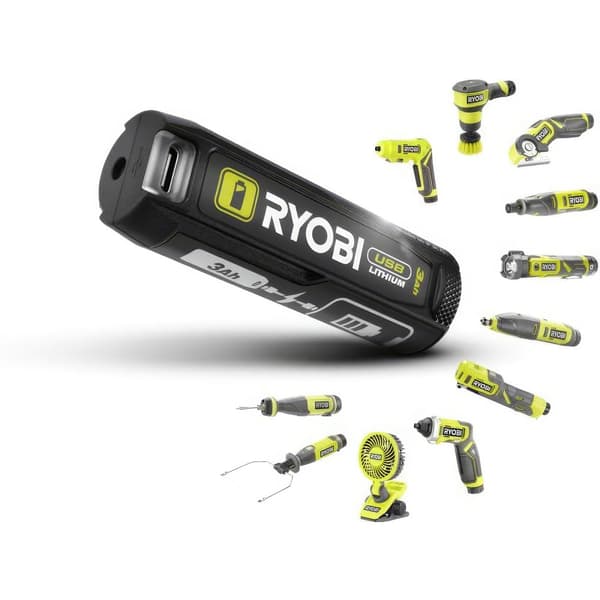 Ryobi RC43P Laddare 4V 3 Portar