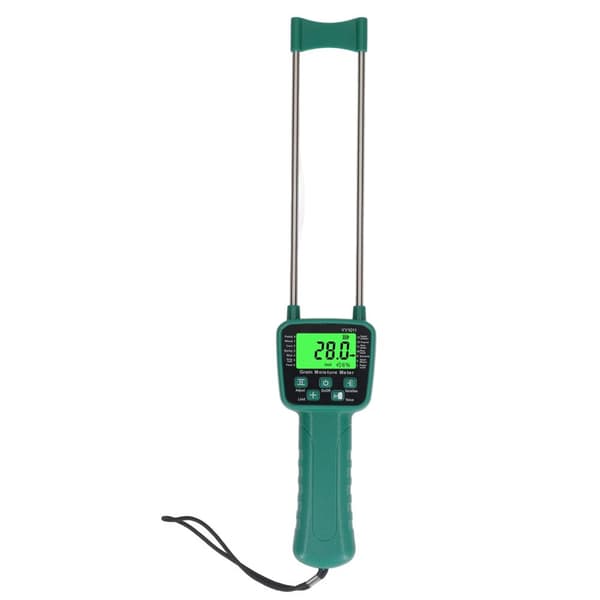 Vete Fuktmätare, Hö Fuktmätare, LCD-display, Röståtergivning,A