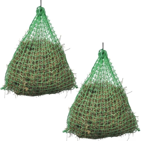 Heinäverkot 4 kpl pyöreä 0,75x0,5 m PP - Heinäpussi - Heinäpussit - Home & Living