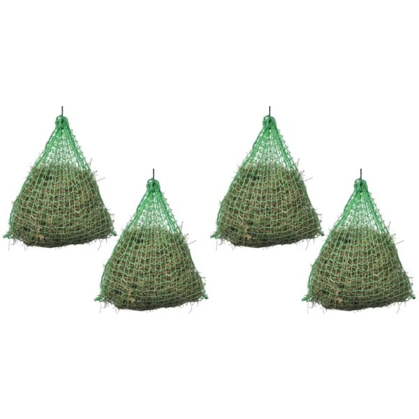 Heinäverkot 4 kpl pyöreä 0,75x0,5 m PP - Heinäpussi - Heinäpussit - Home & Living