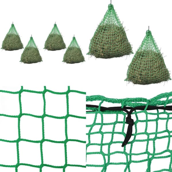 Heinäverkot 4 kpl pyöreä 0,75x0,5 m PP - Heinäpussi - Heinäpussit - Home & Living