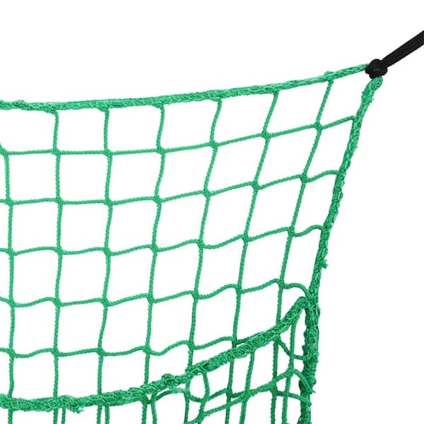 vidaXL Heinäverkot 2 kpl suorakulmainen vihreä 200x120 cm PP