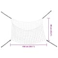 Miniatyrbillede 8 af 8: vidaXL hønet 2 stk. 150x90 cm PP rektangulær hvid