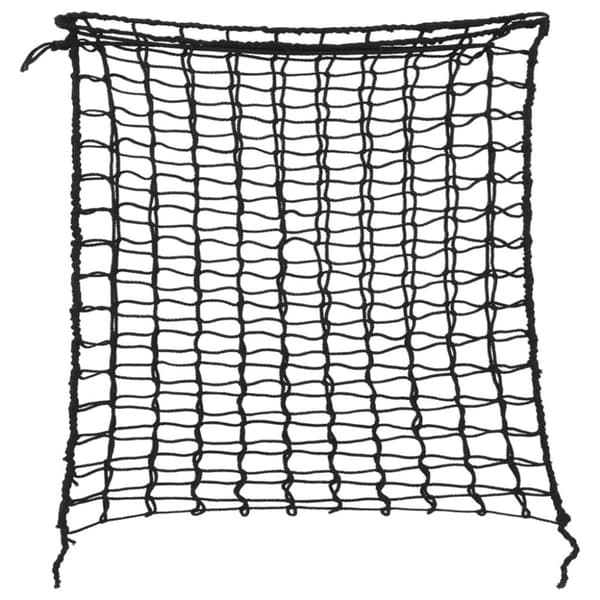 vidaXL hønet 2 stk. 75x75 cm PP firkantet sort