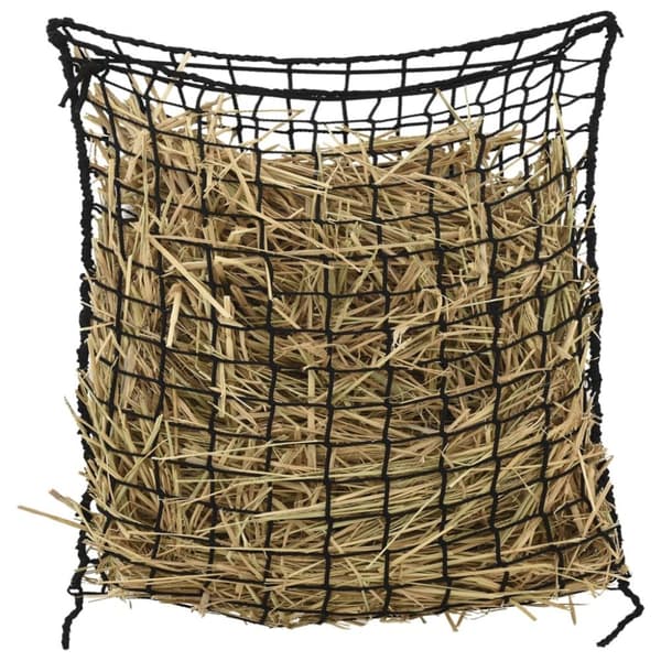 vidaXL hønet 2 stk. 75x75 cm PP firkantet sort