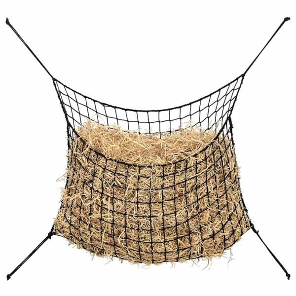 vidaXL Høynett 2 stk rektangulær svart 100x90 cm PP