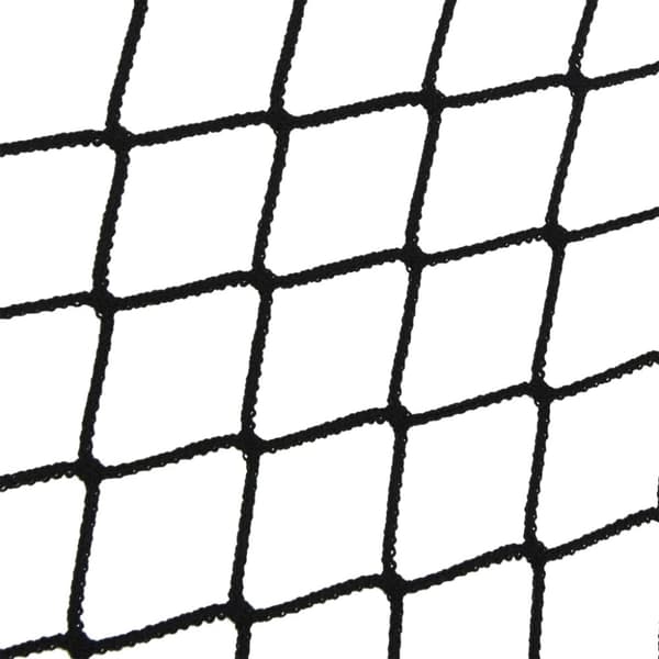 vidaXL Høynett 2 stk rektangulær svart 100x90 cm PP