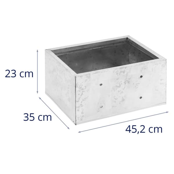 Wiesenfield - Fodertråg - 45 x 35 x 23 cm - 36 l - Rektangulärt
