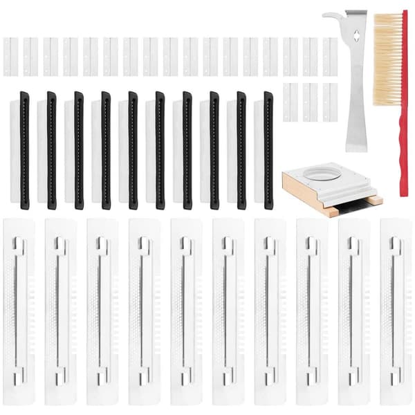 Wiesenfield - Biodling-startpaket - 23 delar - Kupkniv - Biborste - Flusterförminskare - Bimatare - Insektsfällor