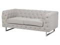 Miniatyrbillede 9 af 11: 3 + 2 beige chesterfield quiltet glamour quiltet sofasæt