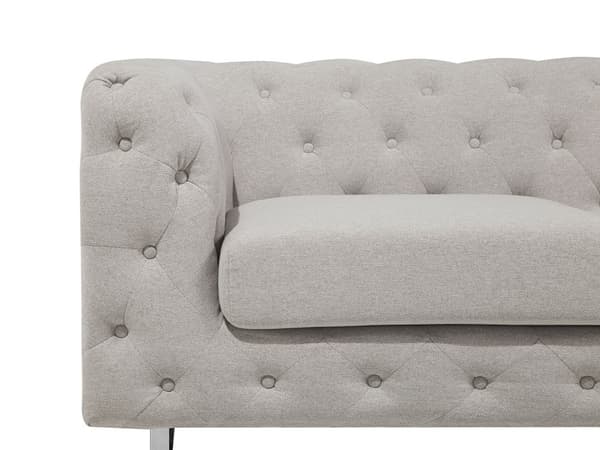 3 + 2 beige chesterfield quiltet glamour quiltet sofasæt