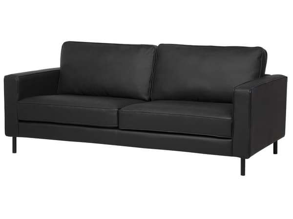 Sort sofasæt 3 + 1 sofa lænestol stue soveværelse sæt