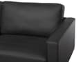 Miniatyrbillede 10 af 11: Sort sofasæt 3 + 1 sofa lænestol stue soveværelse sæt