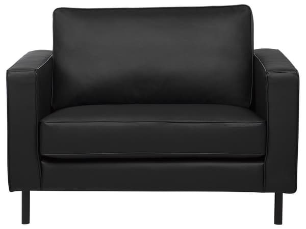 Sort sofasæt 3 + 1 sofa lænestol stue soveværelse sæt