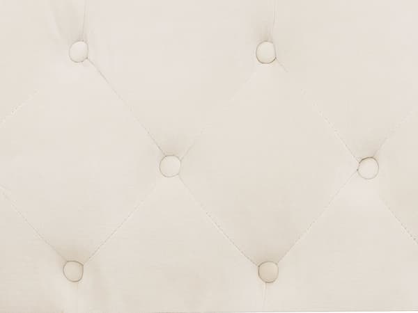Soffgrupp Beige Sammet 2-sits 3-sits Knappar Tuftad Kuddar Rullarmar Glam