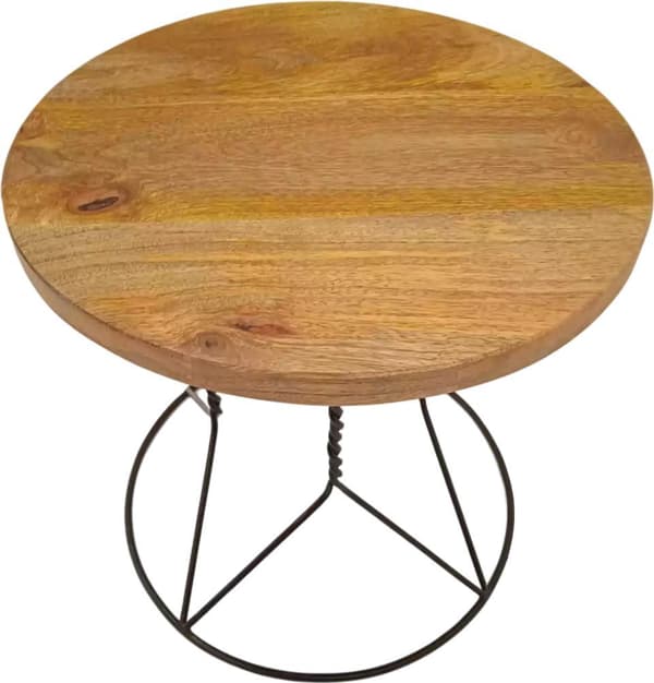 Handmade tables with solid Sheesham wood top