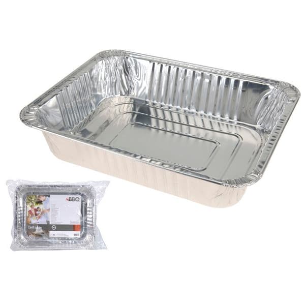 TEGLIA I ALLUMINIO FÖR GRILL 36X29X8CM
