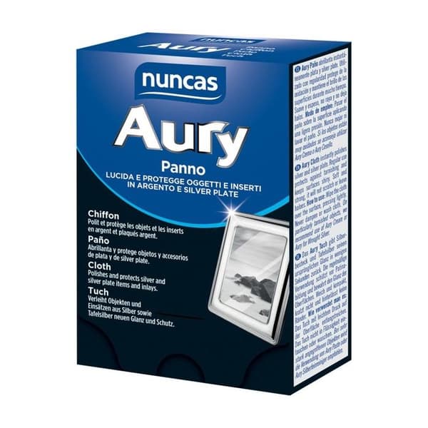 AURY 1 PANNO PER LUCIDARE L'ARGENTO NUNCAS PULIZIA CASA