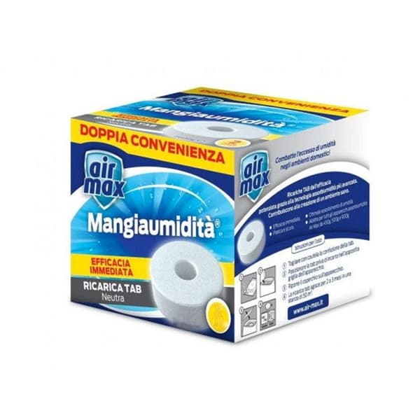 AIR MAX PROMO MANGIAUMIDITÀ RICARICA TAB NEUTRA PROVENZALE 4 X 450 G