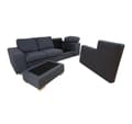 Pikkukuva 6 / 7: Corner sofa DAGMAR dark grey