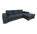 Pikkukuva 1 / 7: Corner sofa DAGMAR dark grey