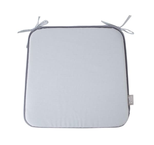 Pude MY COTTON til stol 39x39cm, lysegrå