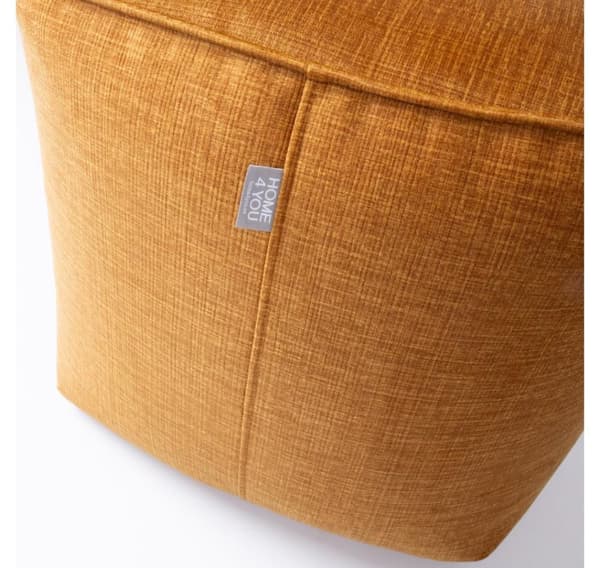 Puff VOSS 55x55xH45cm, oker
