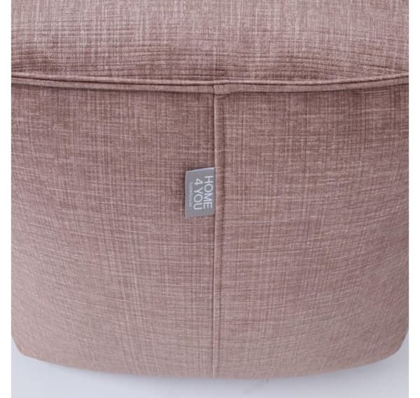 Puf VOSS 55x55xH45cm, pink
