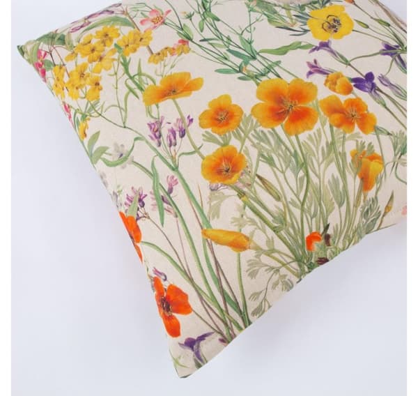 Pute HOLLY 45x45cm, ville blomster