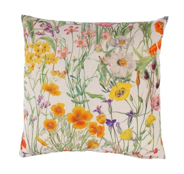 Pute HOLLY 45x45cm, ville blomster