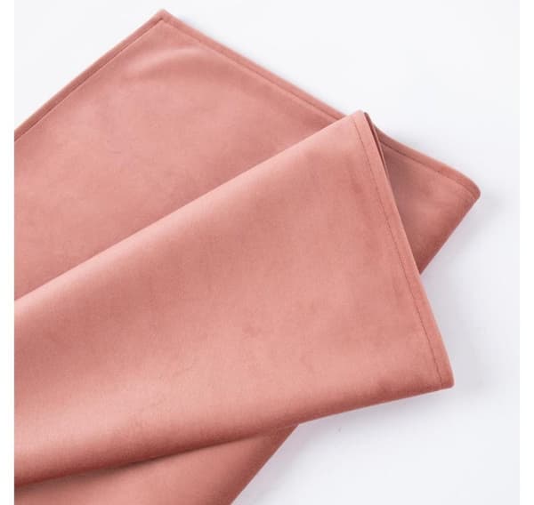 Bordsmatta SAMMET 2, 43x116cm, vintage rosa