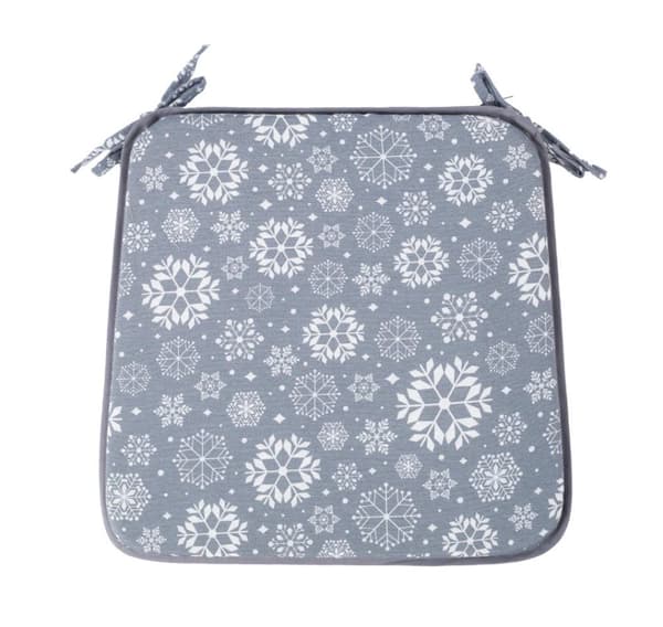 Hynde VINTERBLOMSTER til stol 39x39cm,