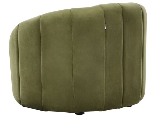 6-sits soffgrupp Mörkgrön sammet Modernt vardagsrum med sittplatser Retro design Puffad sits Låg rygg