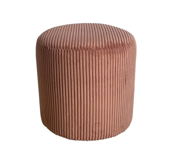 Ottoman INES D41xH40,5cm, rosa