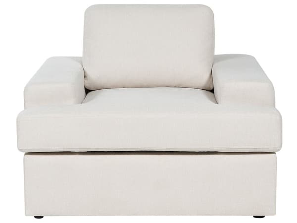 Sohvaryhmä vaalea beige viidelle kangasverhoilu muovijalat irrotettavat tyynynpäälliset retro