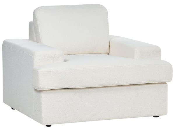 Sofasæt Hvid Boucle 5 Personers Sofagruppe Flydersofa Design Stue Indretning Sofa og Lænestol Sæt