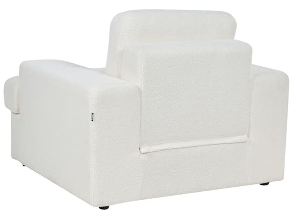Sofasæt Hvid Boucle 5 Personers Sofagruppe Flydersofa Design Stue Indretning Sofa og Lænestol Sæt
