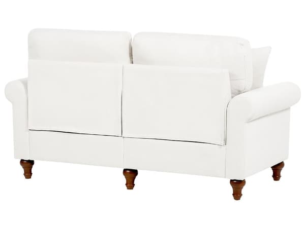 2 + 3 personers sofasæt med hvide rullearme Puder Stue Traditionel Moderne