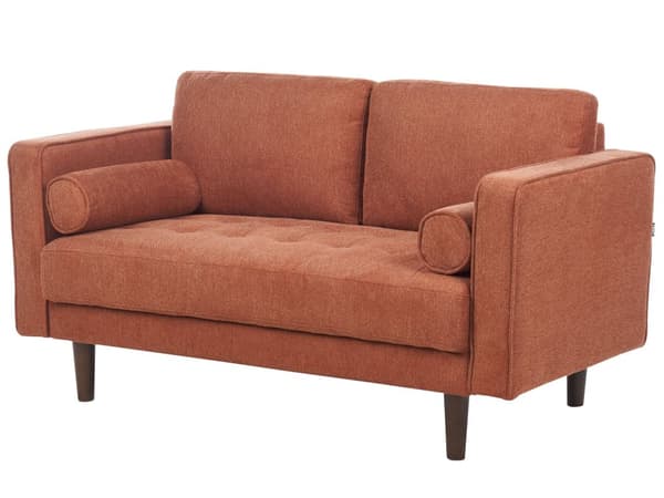 Sofasæt Brun Stof 3 Personers Sofagruppe 2 1 Sofa og Lænestol Sæt Design Stue Indretning