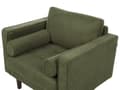Miniatyrbillede 11 af 11: Sofasæt Grøn Stof 4 Personers Sofagruppe 3 1 Sofa og Lænestol Sæt Design Stue Indretning